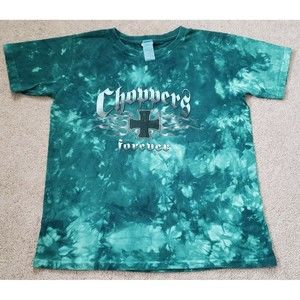 Chopper Forever Mfg By Thunder Motorcycle Tie Dye T-shirt Mens Sz S